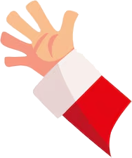 Santa Hand